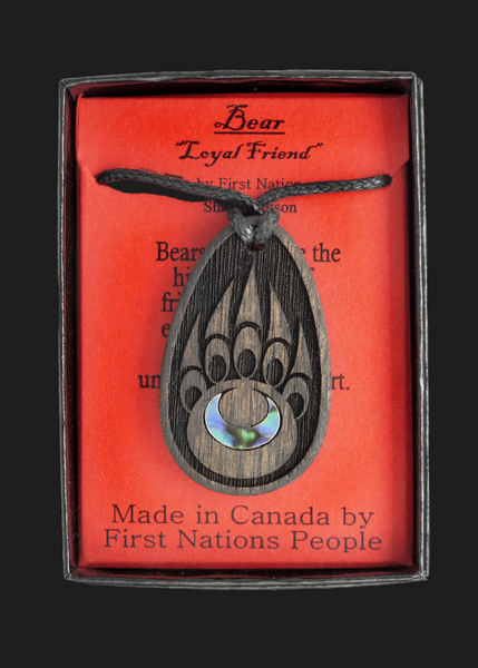 Bear Wood Pendant