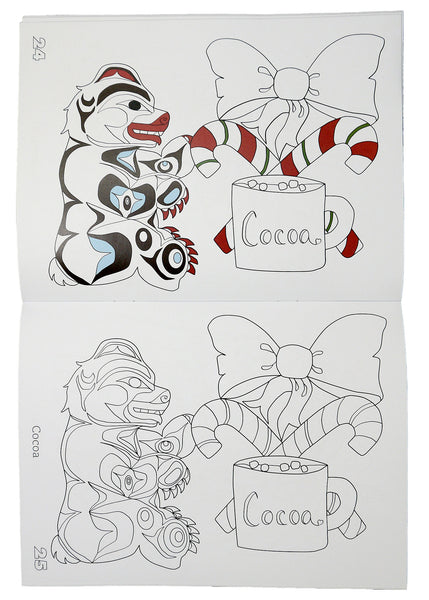 Indigenous Art Colouring Book - Holiday Edition