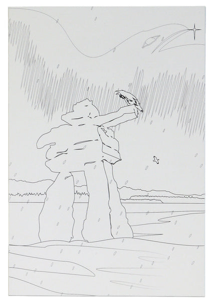 Holiday Colouring Cards Set