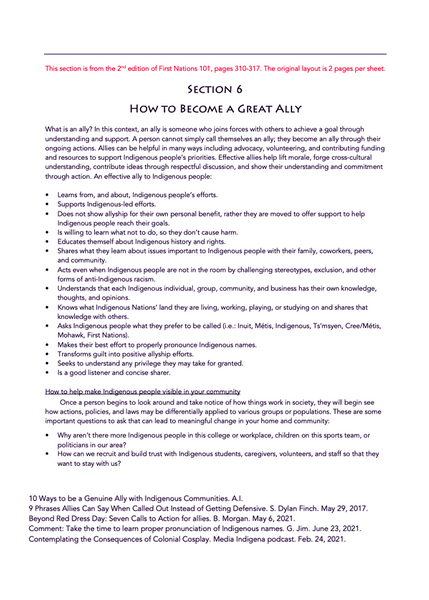 First Nations 101: 2nd Edition