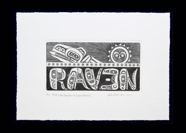 Raven's New Gagabamolh (Button Blanket) Print
