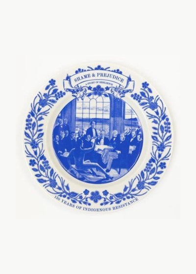 Resilience Plate by Kent Monkman