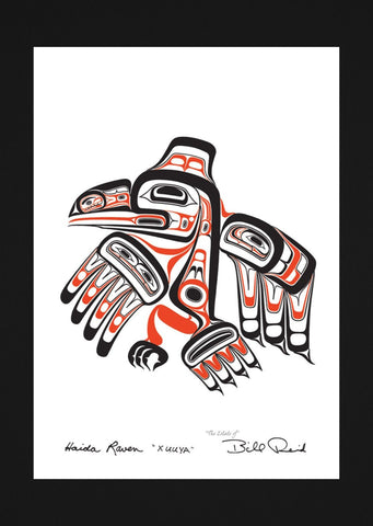 Haida Raven (Xuuya) Art Card