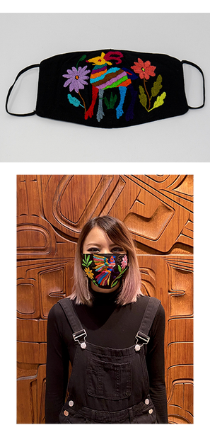 Otomi Embroidered Face Masks