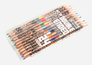 Double-Ended Coloured Pencils