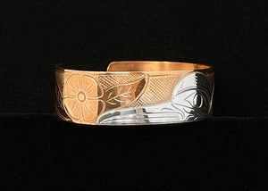 Hummingbird Copper + Silver Bracelet